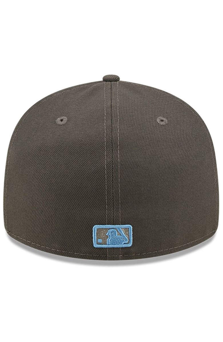 New Era Men's New Era Graphite Miami Marlins 2022 Father's Day On-Field Low Profile 59FIFTY Fitted Hat, Alternate, color, 