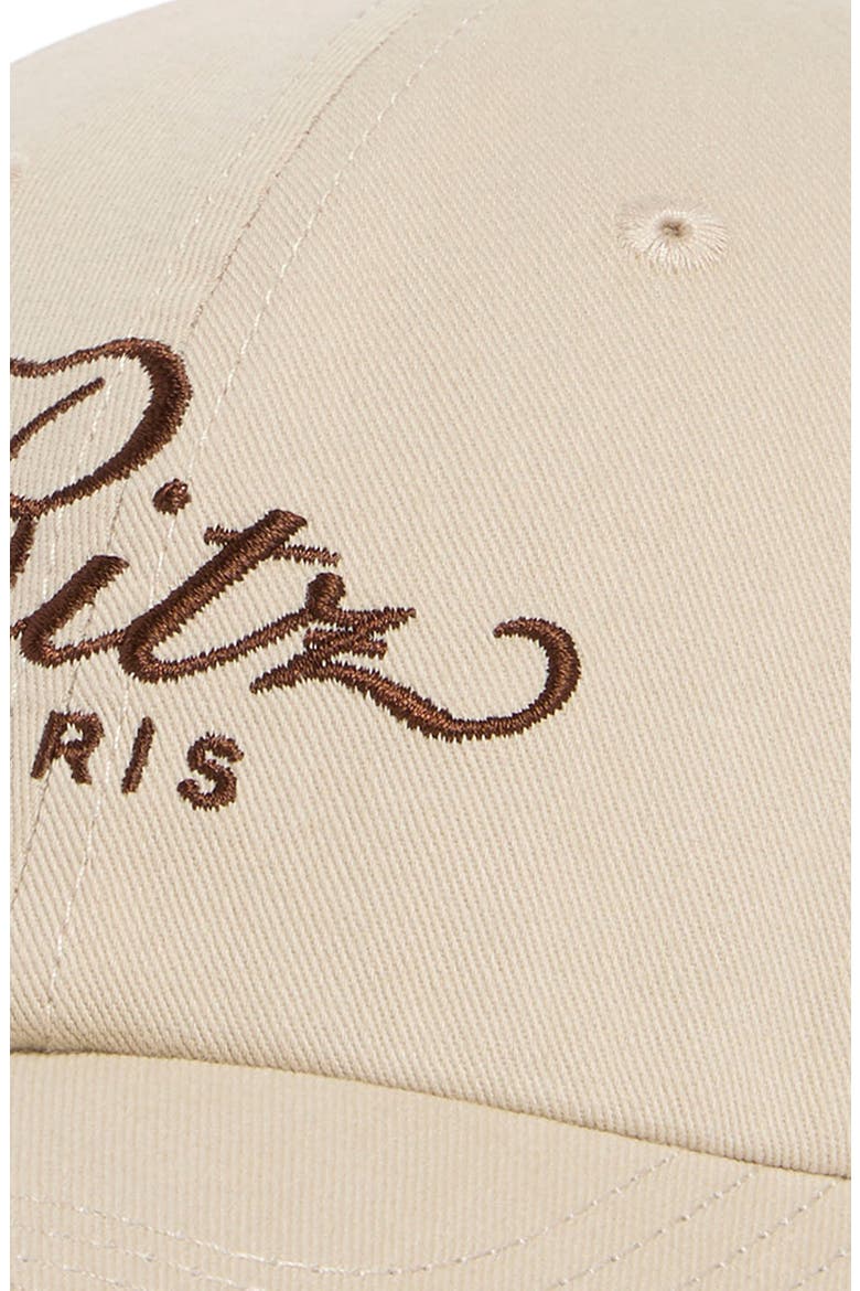 x The Ritz Paris Baseball Cap, Alternate, color, LIGHT BEIGE