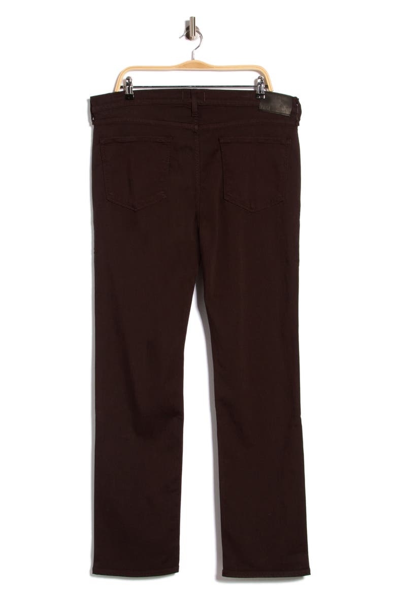 Normandie Straight Leg Jeans, Alternate, color, DEEP CHOCOLATE