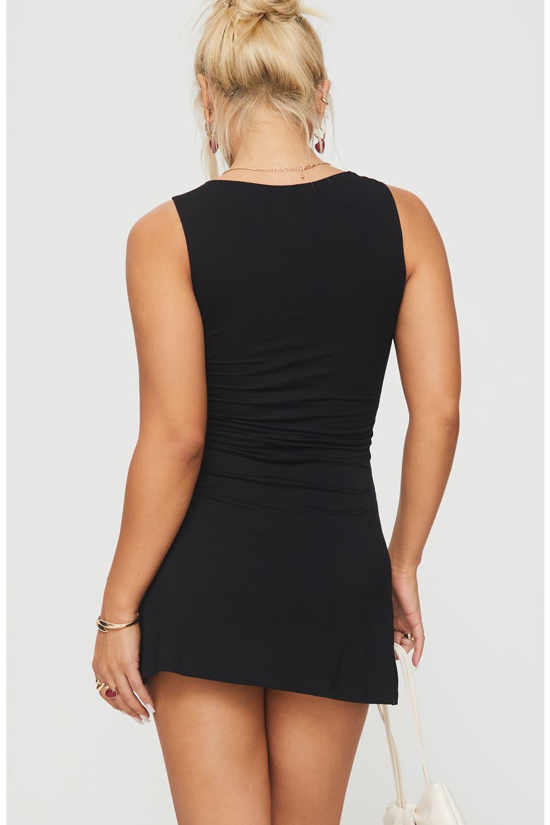 Karreey Jersey Minidress, Alternate, color, BLACK