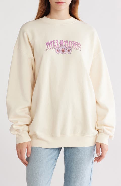Ride In Cotton Blend Graphic Sweatshirt