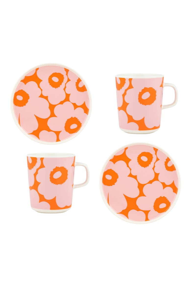 Oiva Unikko Plate, Main, color, ORANGE