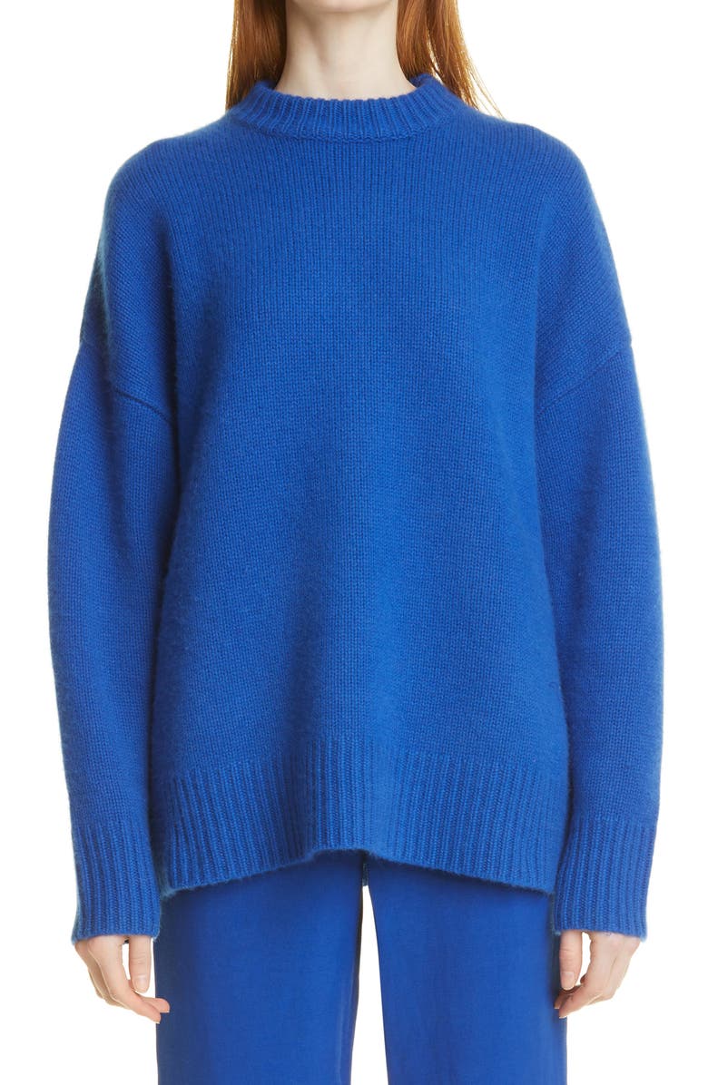 CO Oversize Crewneck Cashmere Sweater, Main, color, 