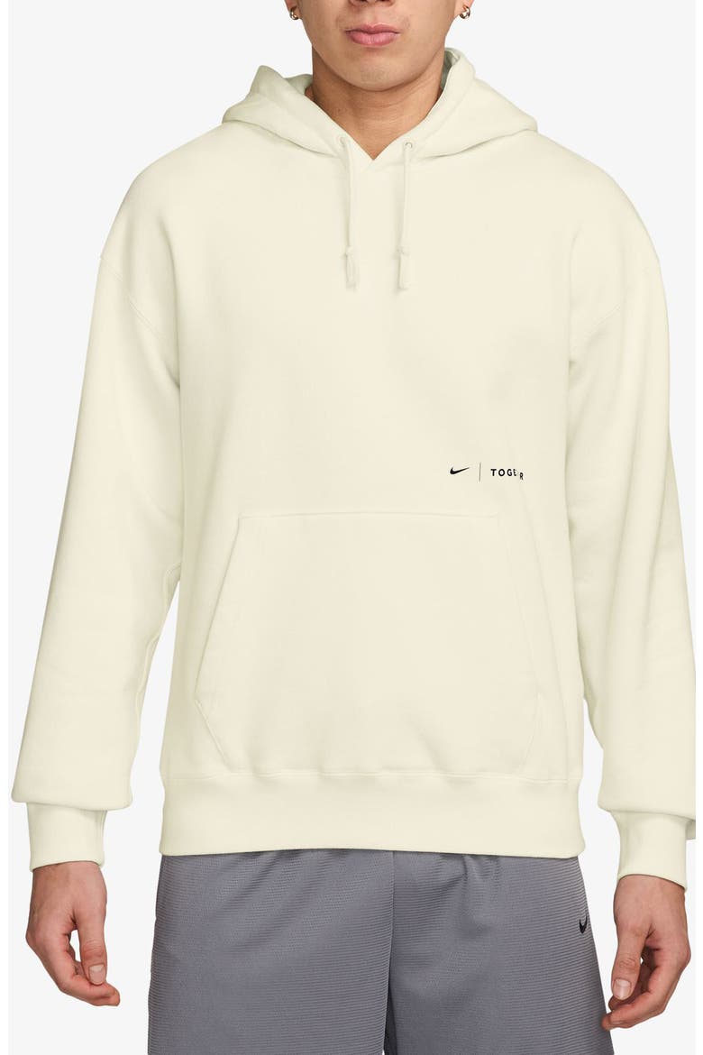 EWWS Cotton French Terry Hoodie, Main, color, SAIL/ BLACK