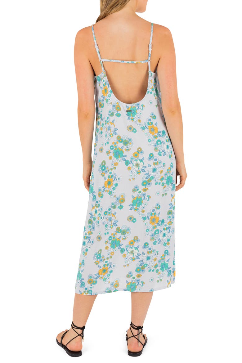 Beverly Open Back Slip Sundress, Alternate, color, ICELAND