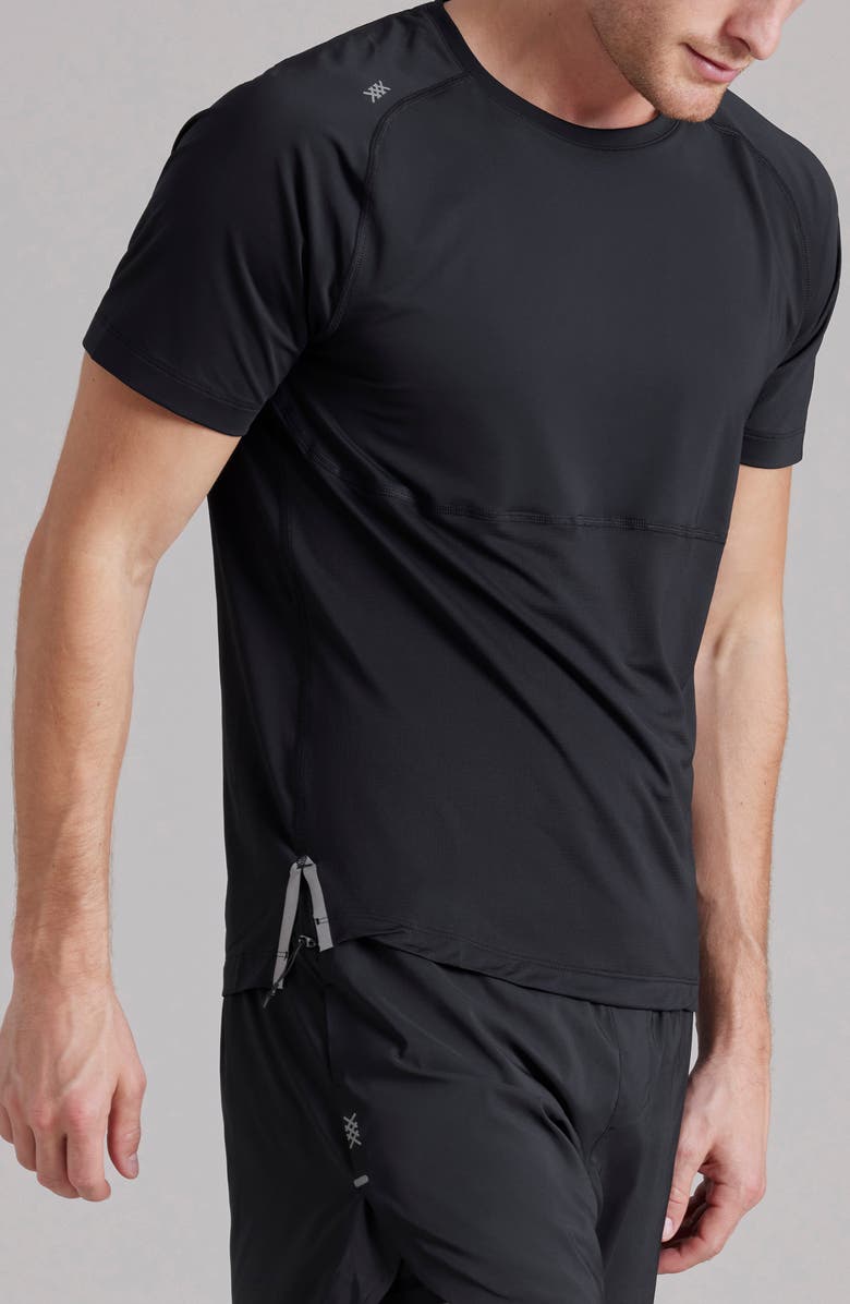 Rhone Extra Mile Performance T-Shirt, Main, color, Black