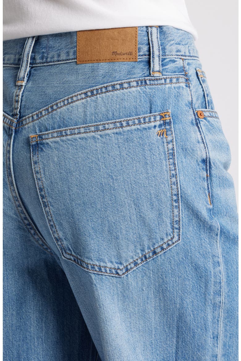 Super Wide Leg Jeans, Alternate, color, LELANI WASH