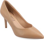 Journee Collection Gabriella SuperNatural Shades Slip On Pointed Toe Pump
