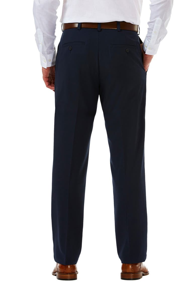 Cool 18® PRO Classic Fit Flat Front Pant, Alternate, color, NAVY