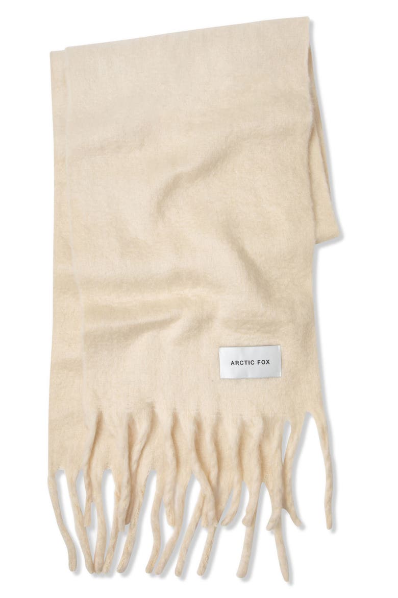 The Reykjavik Scarf, Alternate, color, PEBBLE BEIGE