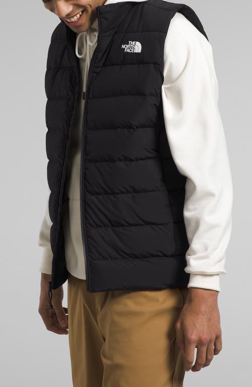 The North Face Aconagua 3 Puffer Vest In Black