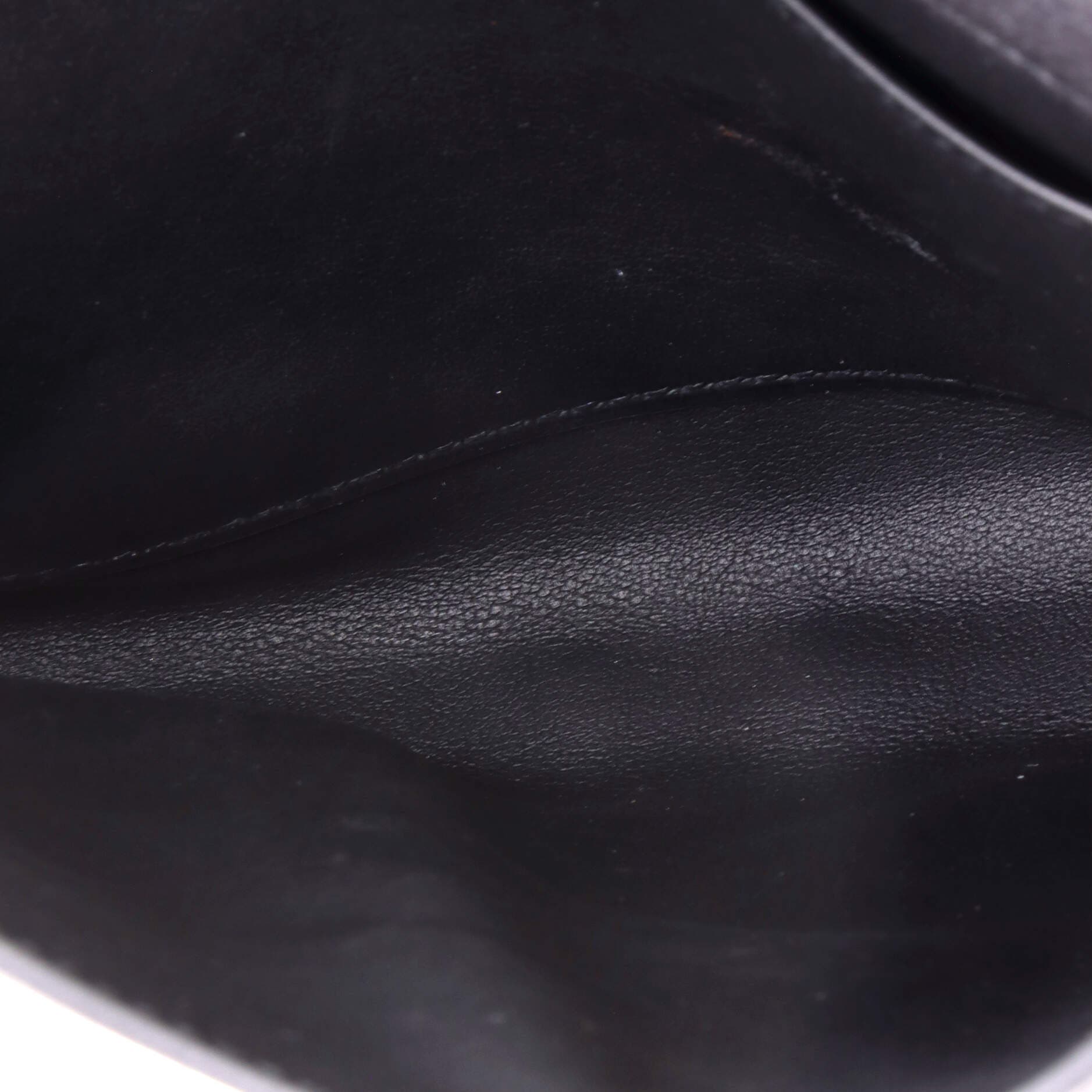 Pre-Owned Hermes Sac a Depeches Messenger Bag Togo 21, Alternate, color, Noir