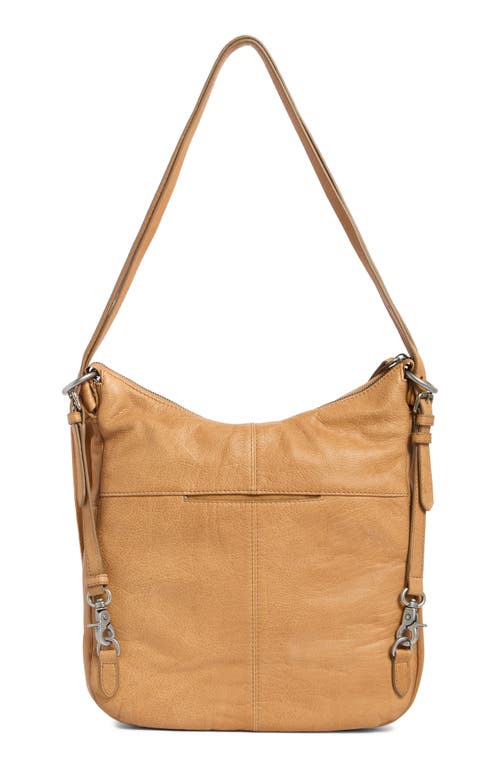 Frye Nora Convertible Backpack Hobo Bag In Sand