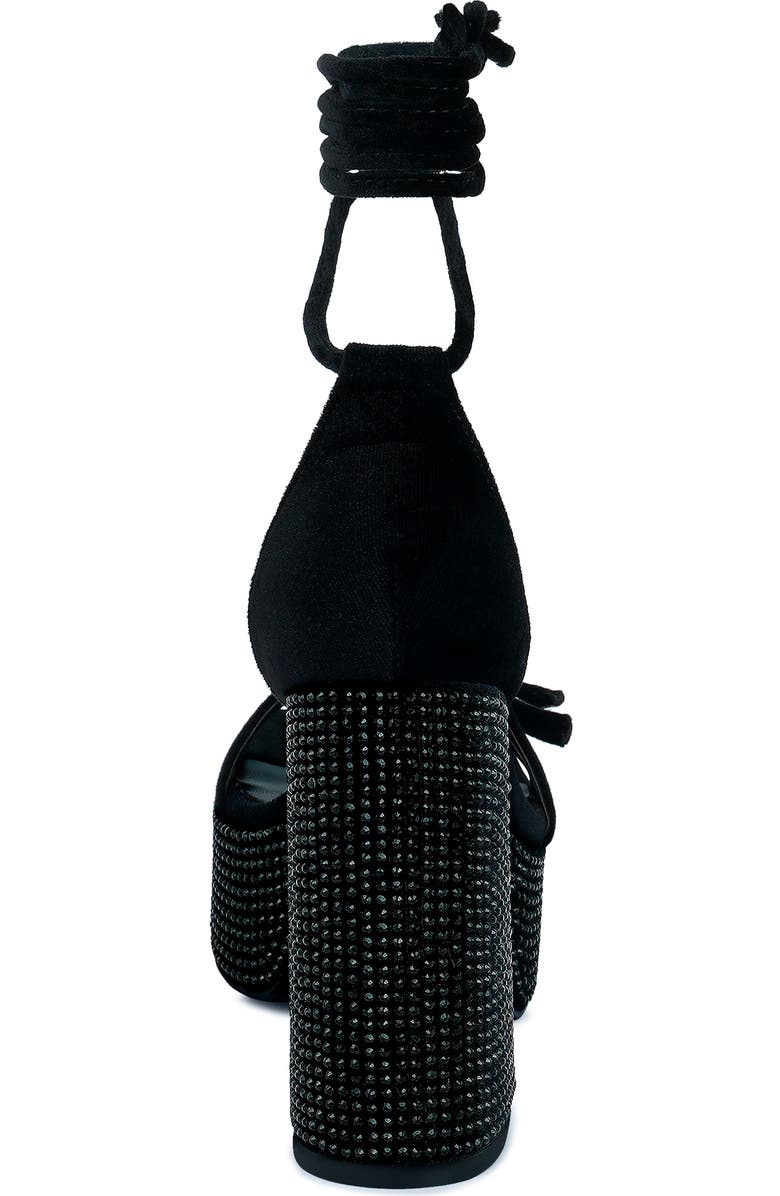 Rag & Co Firecrown Ankle Wrap Platform Sandal, Alternate, color,