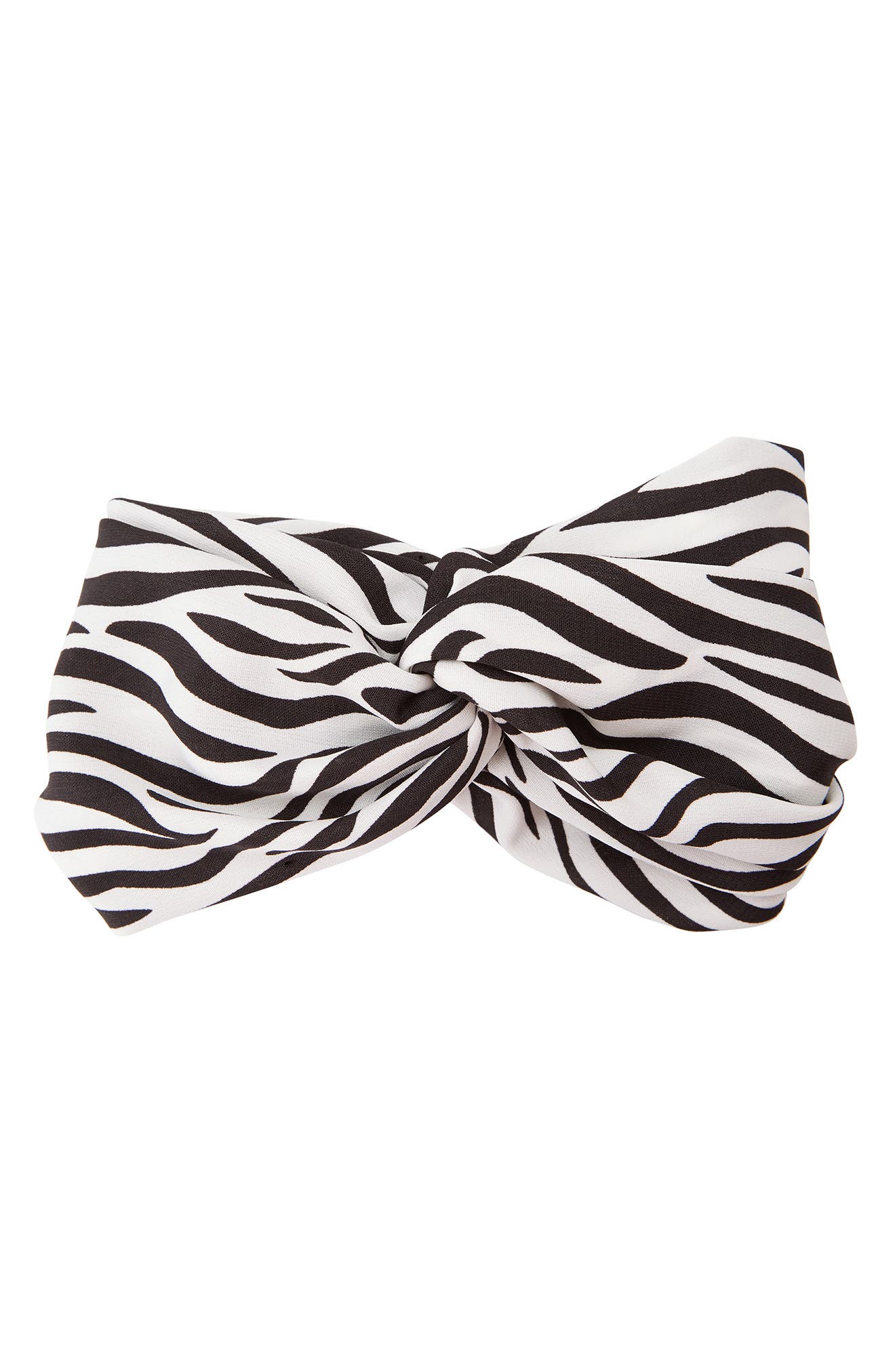 L. Erickson Interlocking Animal Print Turban Headband (Men) | Nordstromrack