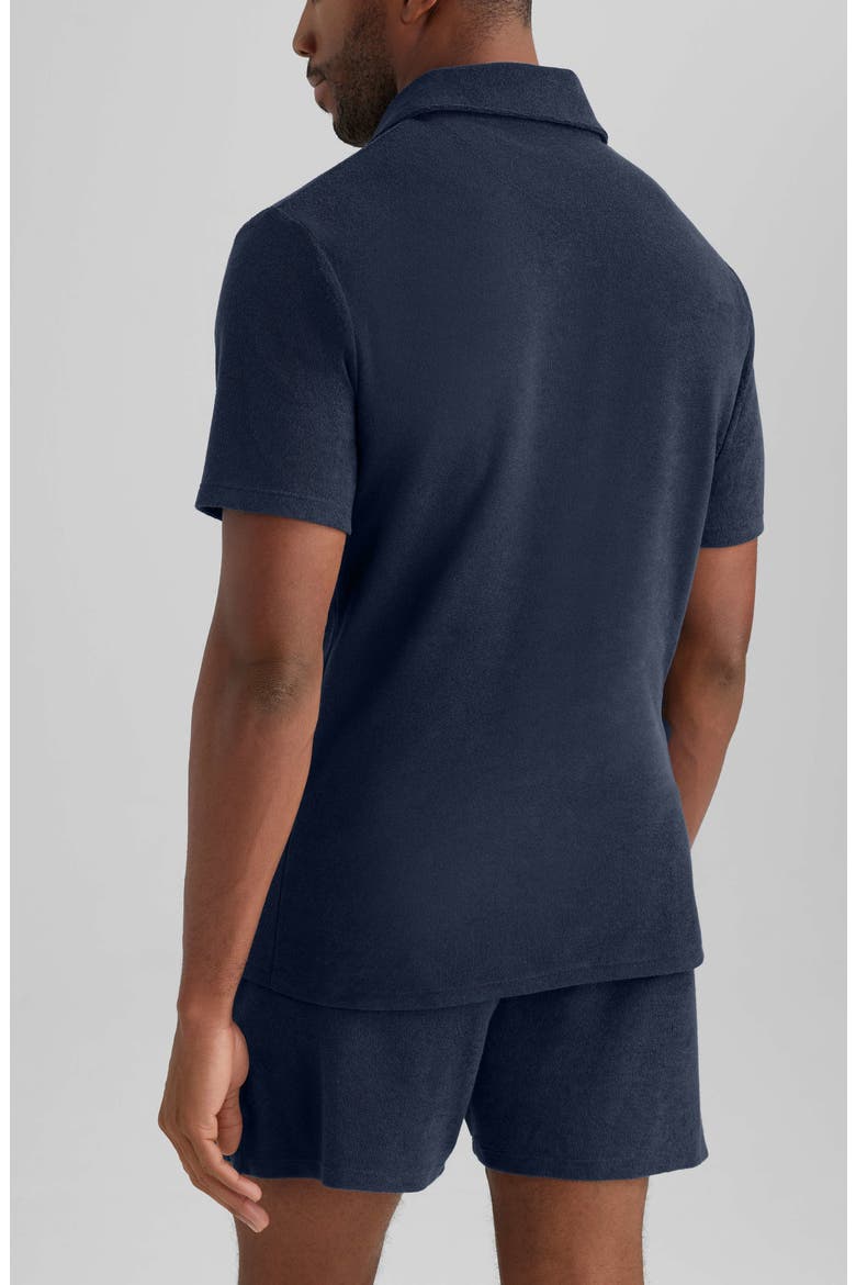 Cabana Terry Polo, Alternate, color, DRESS BLUES