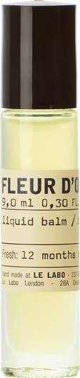 Le Labo Fleur d'Oranger 27 Liquid Balm Fragrance Rollerball
