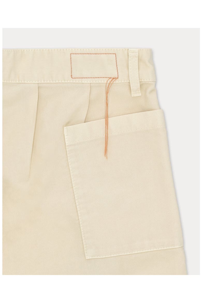 Colonel Cotton Bermuda shorts, Alternate, color, Ecru
