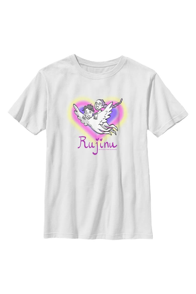 Boy's KPop Demon Hunters Fan Art Rujinu  Graphic T-Shirt, Main, color, White