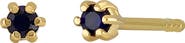 Bony Levy 18K Yellow Gold Solitaire Stud Earrings