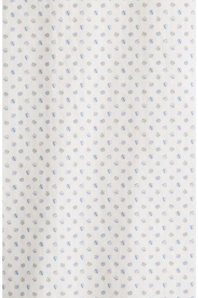 Evender Microdot Print Button-Up Shirt, Alternate, color, WHITE