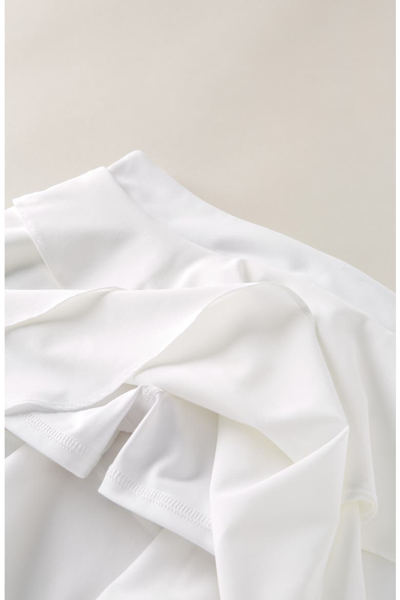 Kids' Tiered Skort, Alternate, color, WHITE