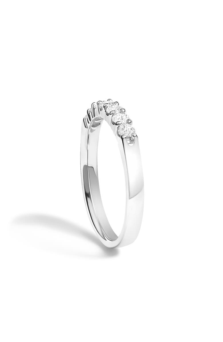 Haus of Brilliance 14K Gold 1/3 Ctw Diamond 7 Stone Band Ring, Alternate, color, White Gold