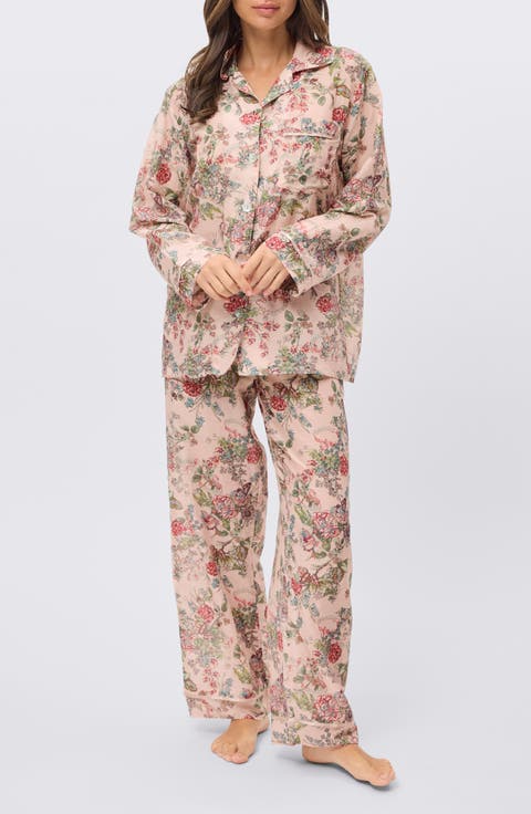 Layla Cotton & Silk Pajamas