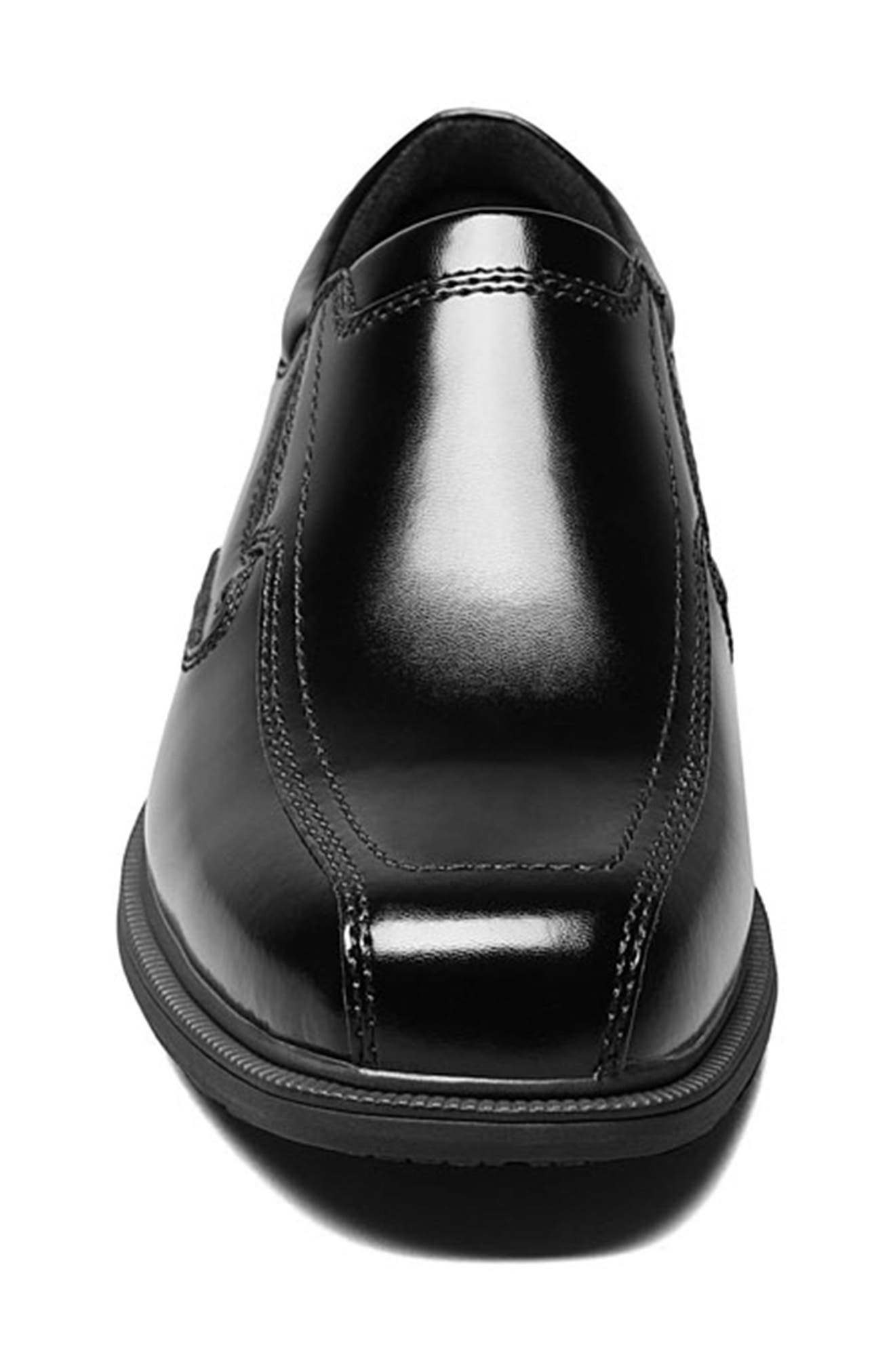 NUNN BUSH Bleeker Street Leather Loafer, Alternate, color, Black
