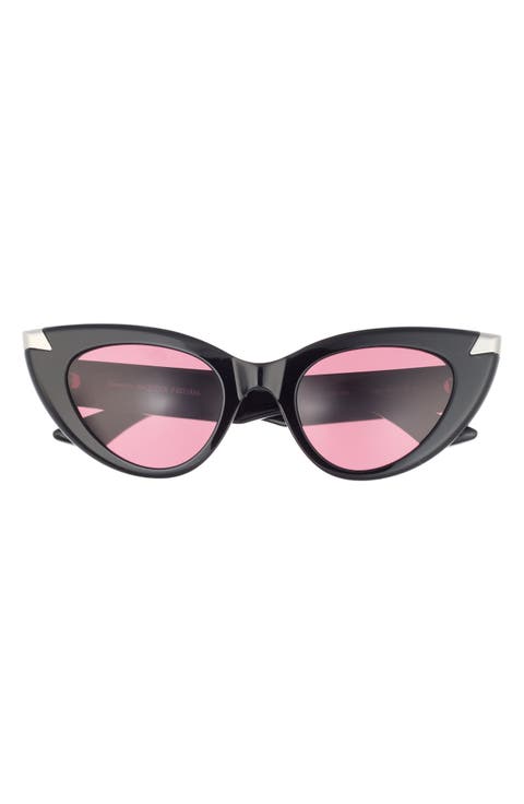 50mm Cat Eye Sunglasses