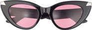 McQueen 50mm Cat Eye Sunglasses