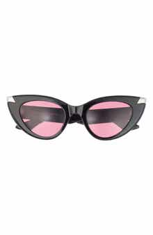 McQueen 50mm Cat Eye Sunglasses
