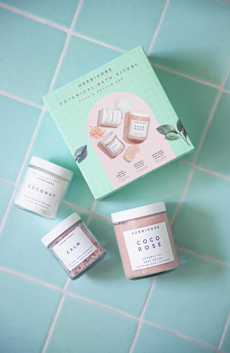 Herbivore Botanicals Botanical Bath Ritual $58 Value, Alternate, color,