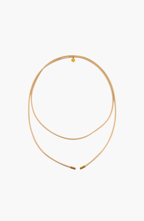 Wrap Cords Necklace