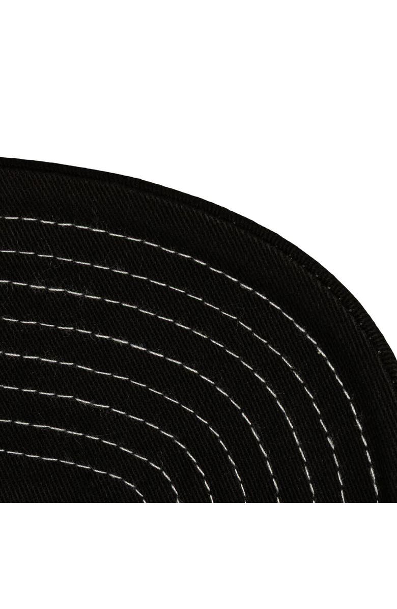 Mitchell & Ness Men's Mitchell & Ness Black/White Los Angeles Lakers Dip Dye Pro Crown Adjustable Hat, Alternate, color, Black