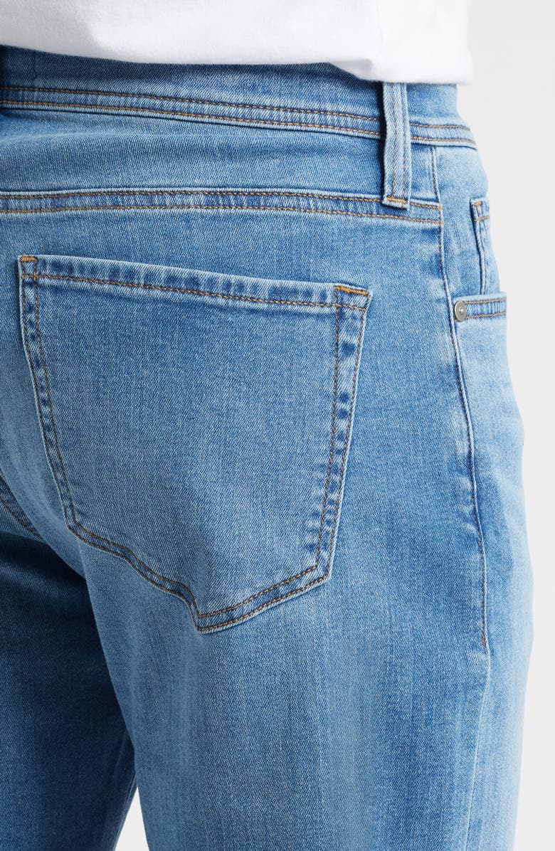 Nordstrom Straight Leg Jeans, Alternate, color, Med Light Wash