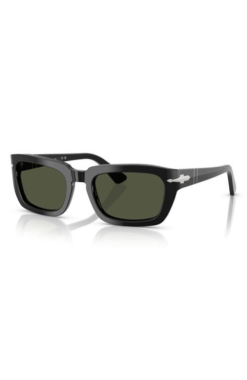 Persol Rectangle-frame Sunglasses In Black