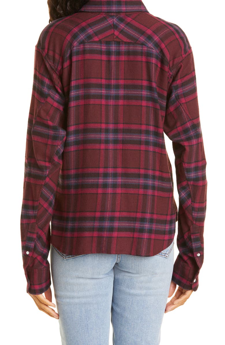 rag & bone Jonah Plaid Button-Up Shirt, Alternate, color,