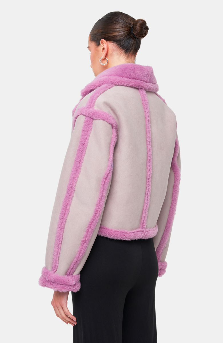 OW Collection BERLIN Jacket, Alternate, color, Pink