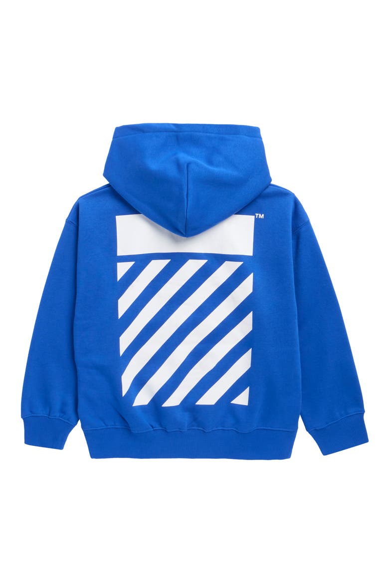 Kids' Core Diagonal Hoodie, Alternate, color, COBALT BLUE