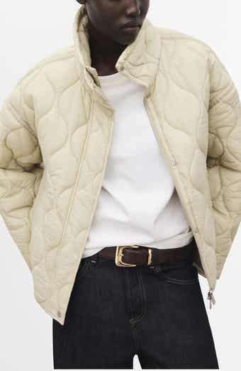 MANGO Oversize Quilted Jacket