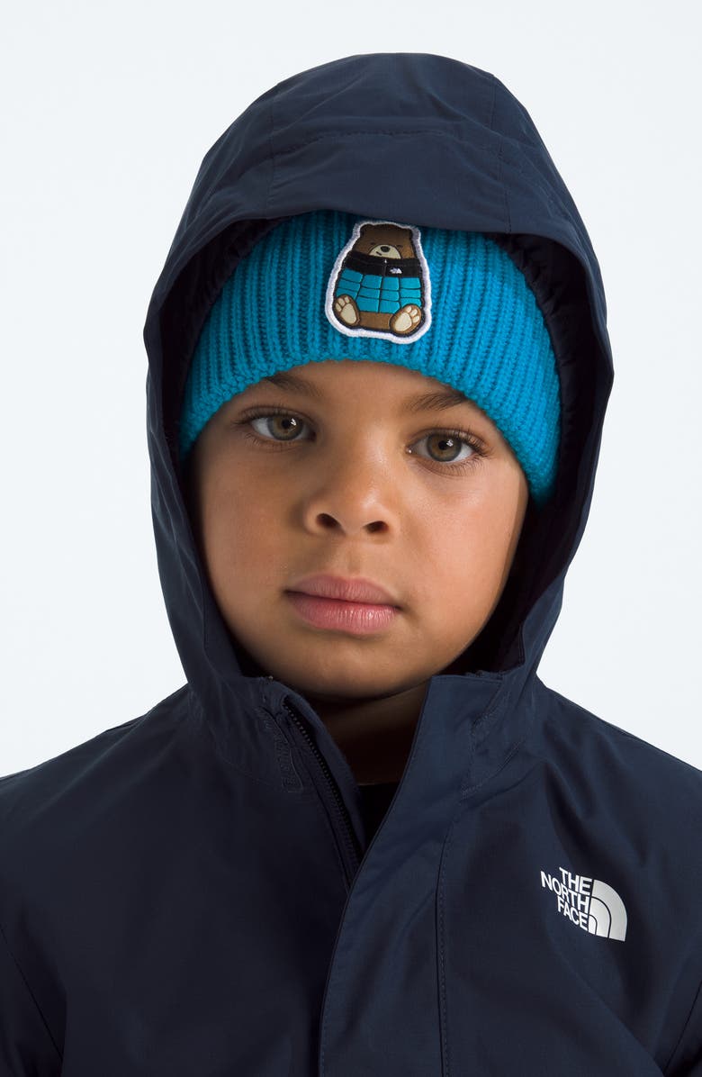 The North Face Kids' Antora Waterproof Insulated Rain Jacket, Alternate, color, Summit Navy/ Meridian Blue