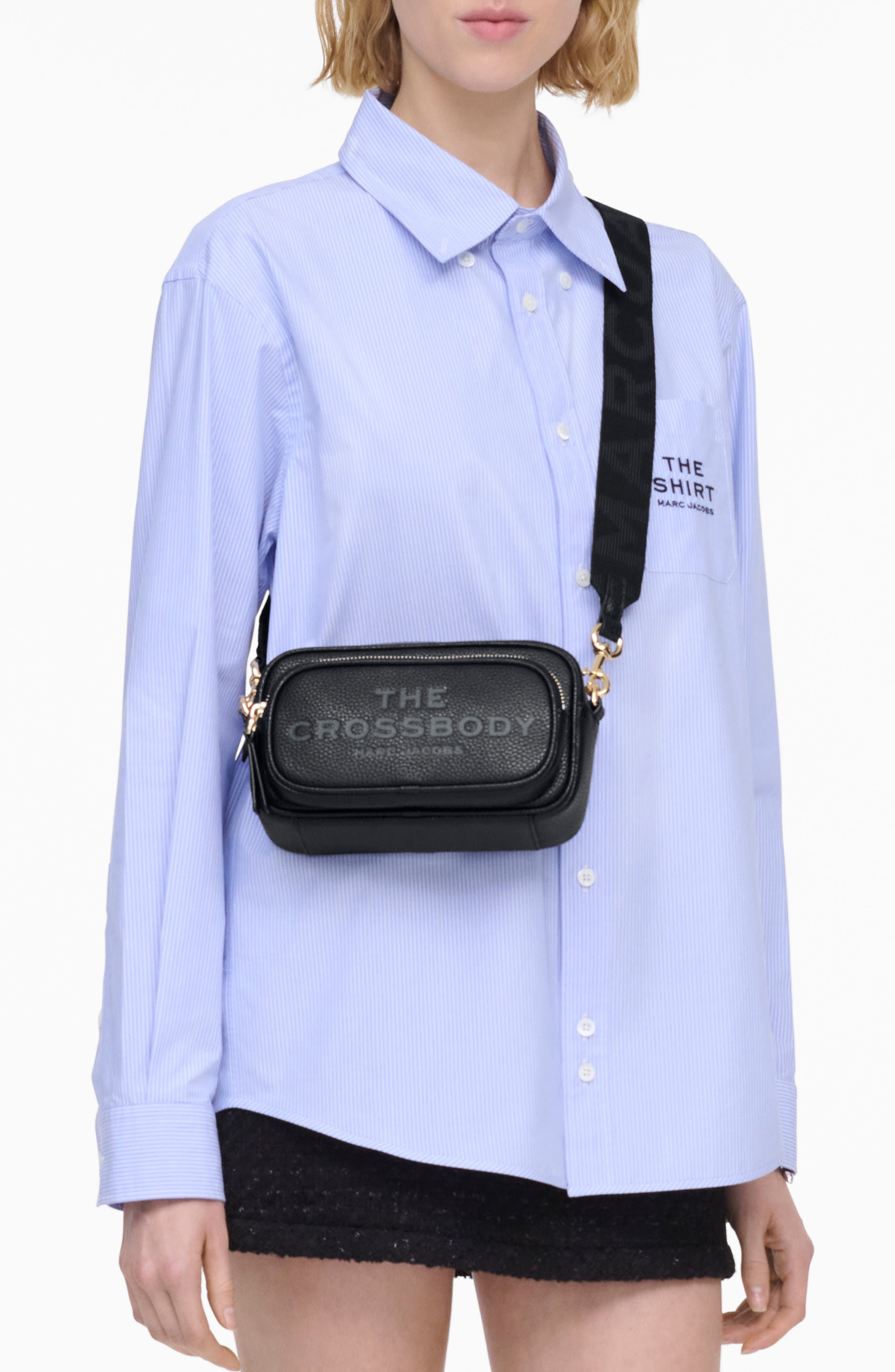 Marc Jacobs The Leather Crossbody Bag, Alternate, color, 