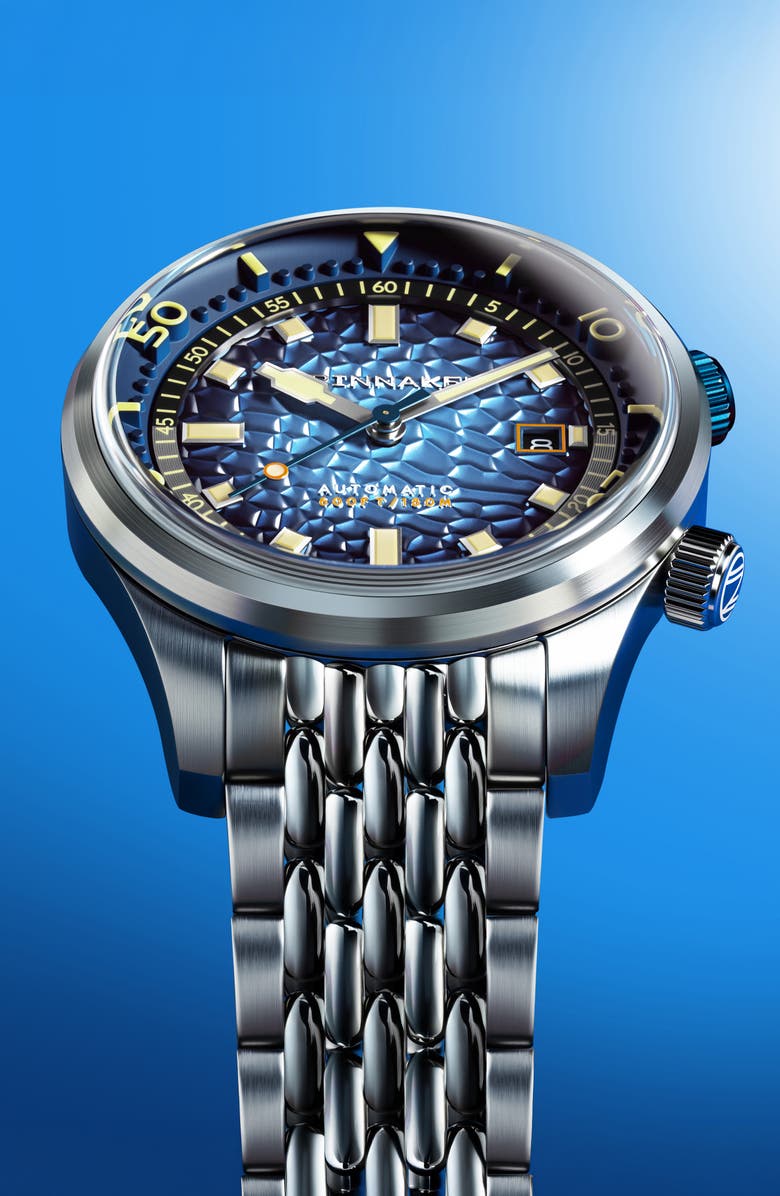 SPINNAKER Bradner Automatic Bracelet Watch, Alternate, color, 