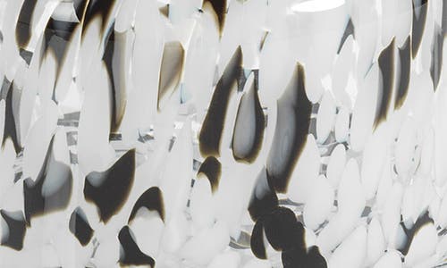 Zodax Bickley Confetti Glass Vase In White