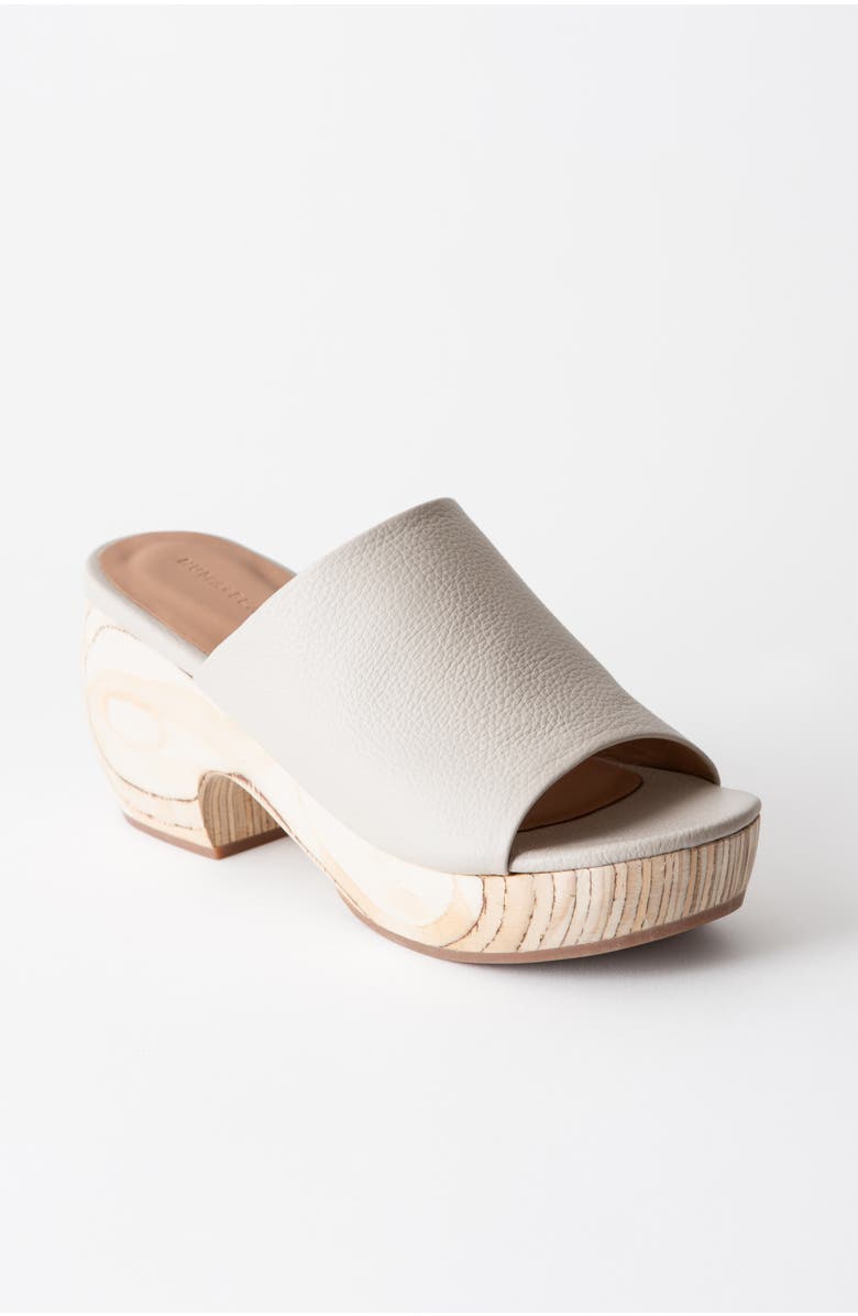 Huma Blanco Katlyn Platform Clog, Main, color, Pebbled Cream