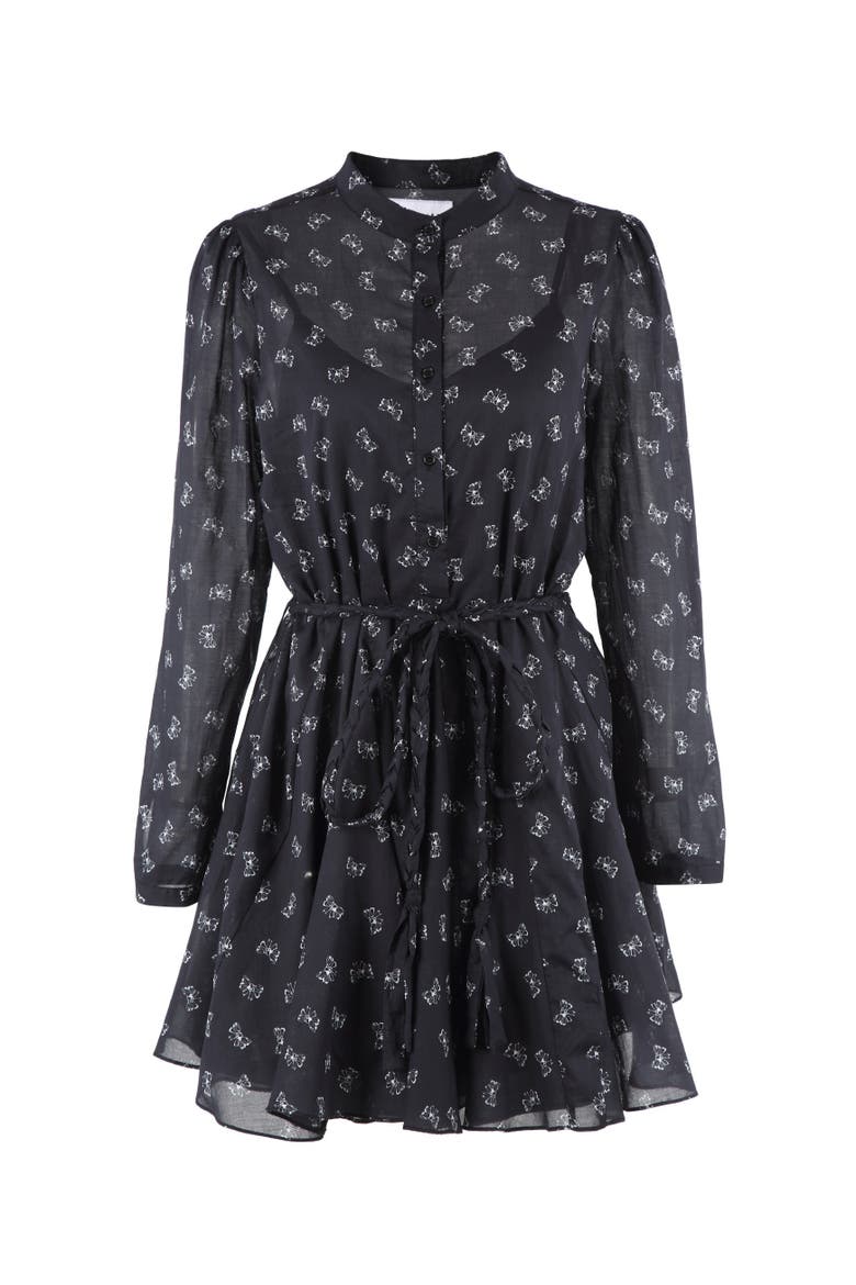 The Jenica Dress, Main, color, Black Bow
