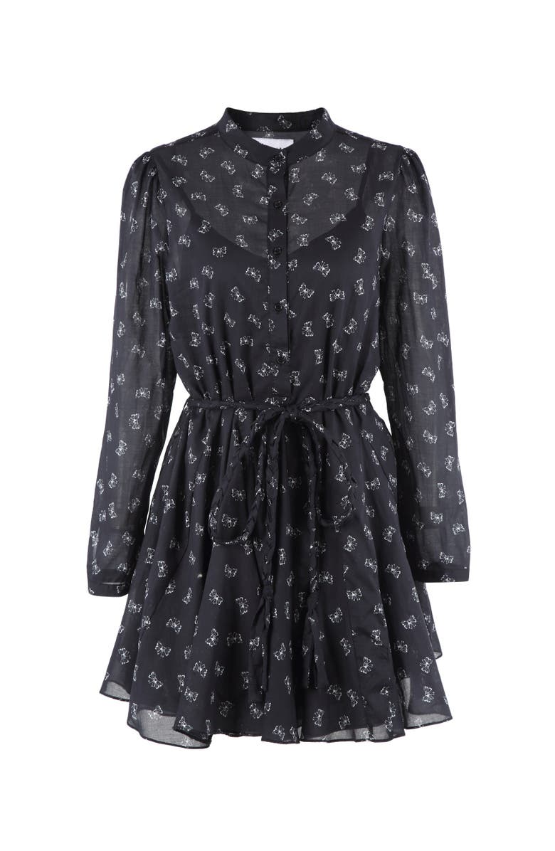 The Shirt by Rochelle Behrens The Jenica Dress, Main, color, Black Bow