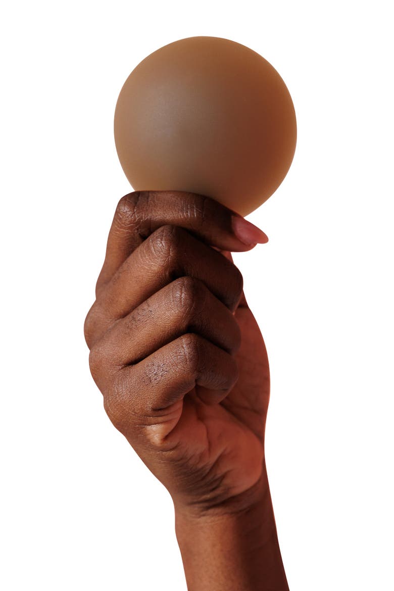 Tapered Edge Seamless Silicone Nipple Covers, Alternate, color, Brown