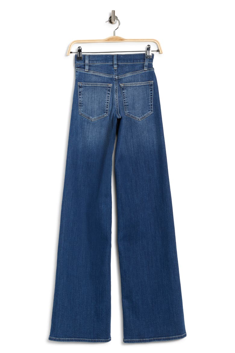 Le Slim Palazzo Jeans, Alternate, color, LUPINE